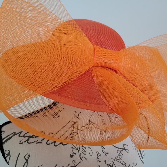 Paris Hand-Made Elegant Large Brim Ruffle Organza Hat Paris Hand-Made Large Brim Ruffle Organza Hat | Elegant  main image 2